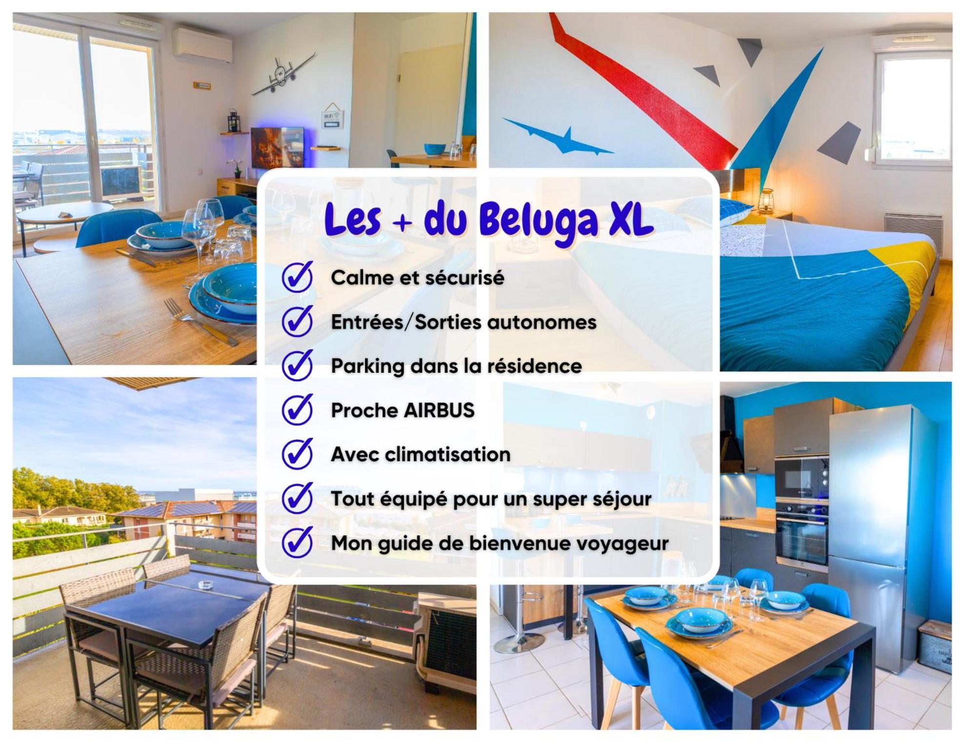 Le Beluga Xl - Confort Et Proximite Airbus Colomiers Esterno foto