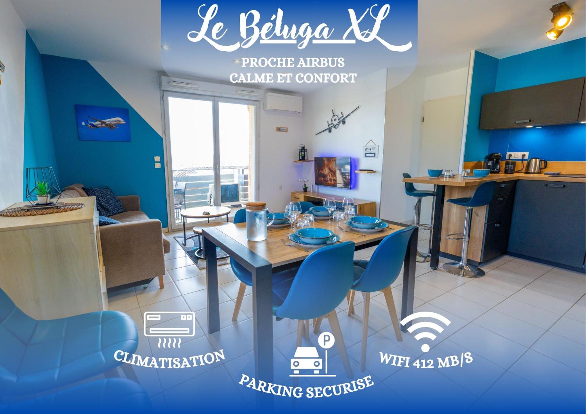 Le Beluga Xl - Confort Et Proximite Airbus Colomiers Esterno foto